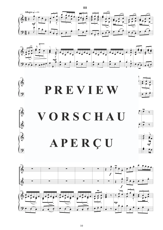 Produktgalerie: Seite 11 von 11 Oboe Concerto No.9 in C--Dur Op.9, , 2 Oboen und Cembalo/Klavier