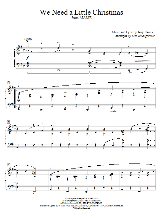 Produktbild zu: We Need A Little Christmas