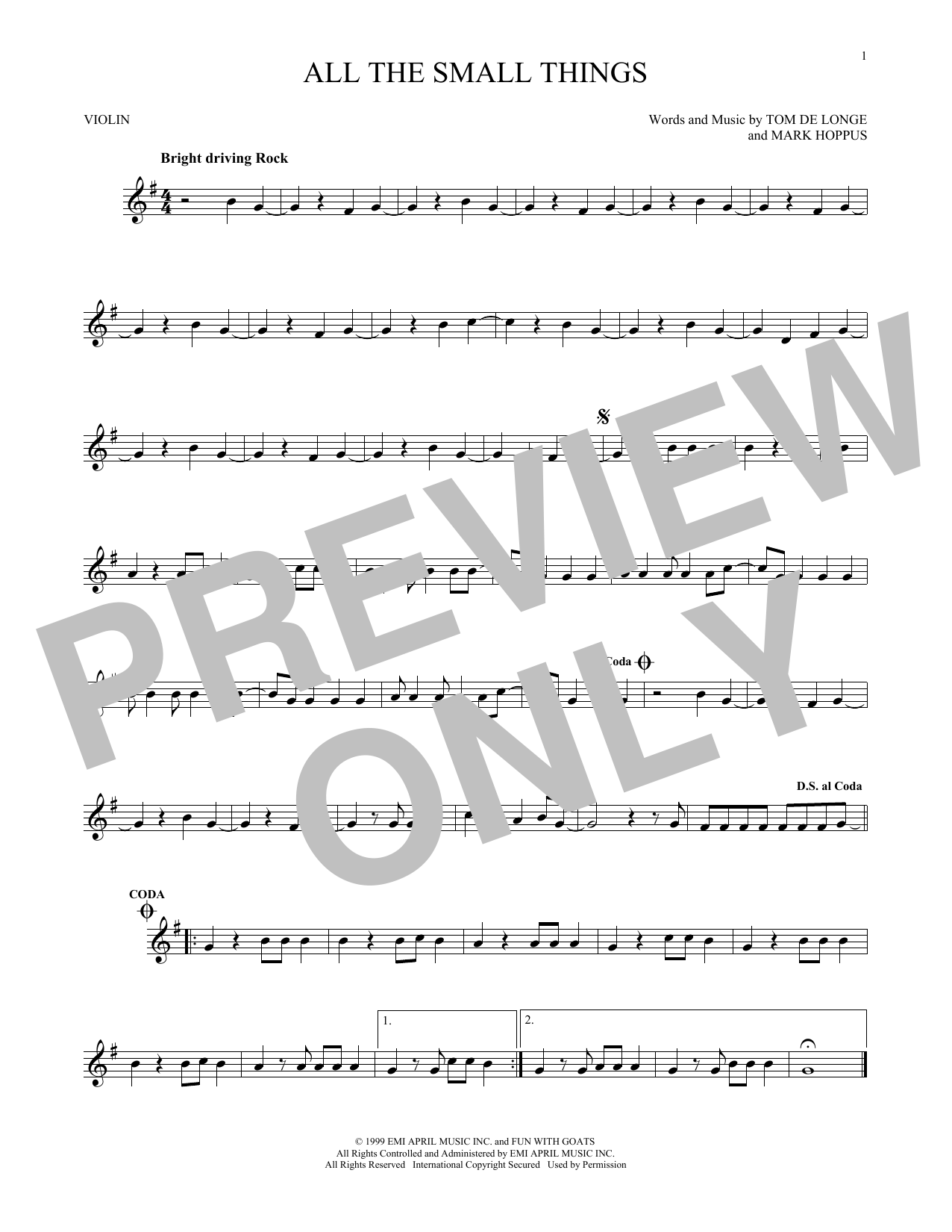 Product gallery: Page 1 of 1 All The Small Things, Blink 182