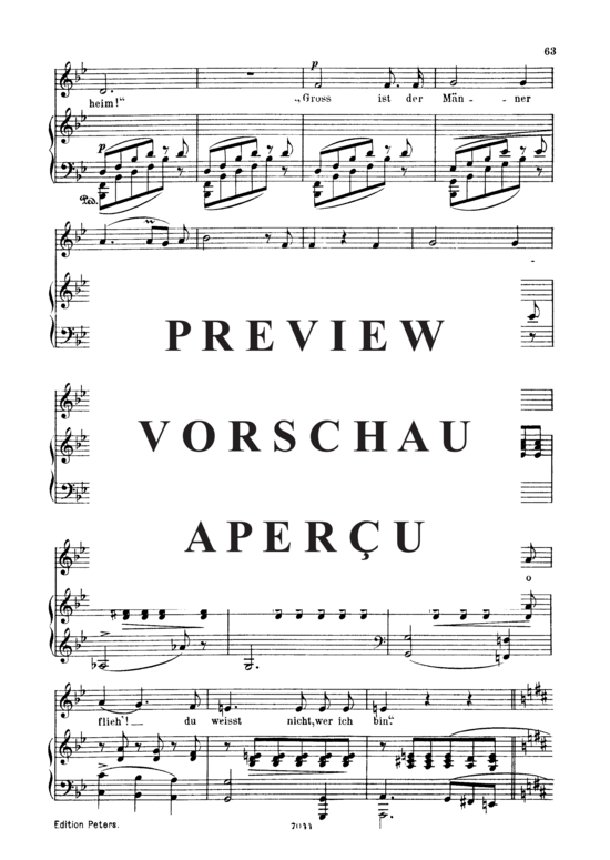 Product gallery: Page 3 of 5 Waldesgespräch Op.39 No.3, , Low Voice and Piano