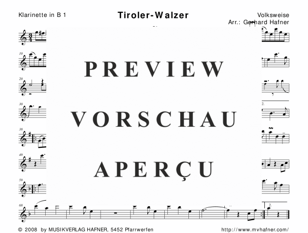 Product gallery: Page 7 of 11 Tiroler-Walzer, , (woodwind and brass)