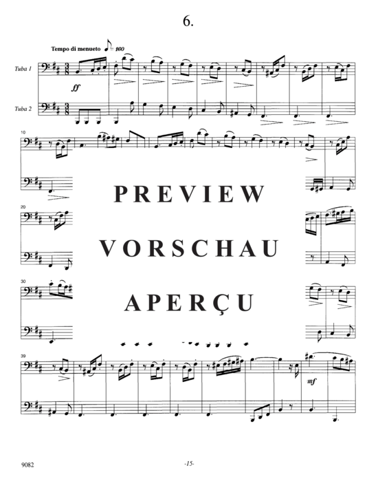 Product gallery: Page 17 of 19 Six Duets , , (Tuba Duet)