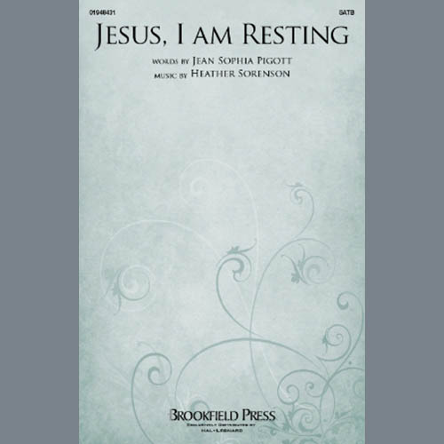 Product picture to: Jesus, I Am Resting