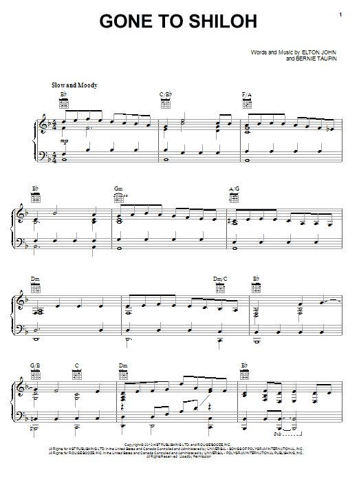 Produktbild zu: Gone To Shiloh