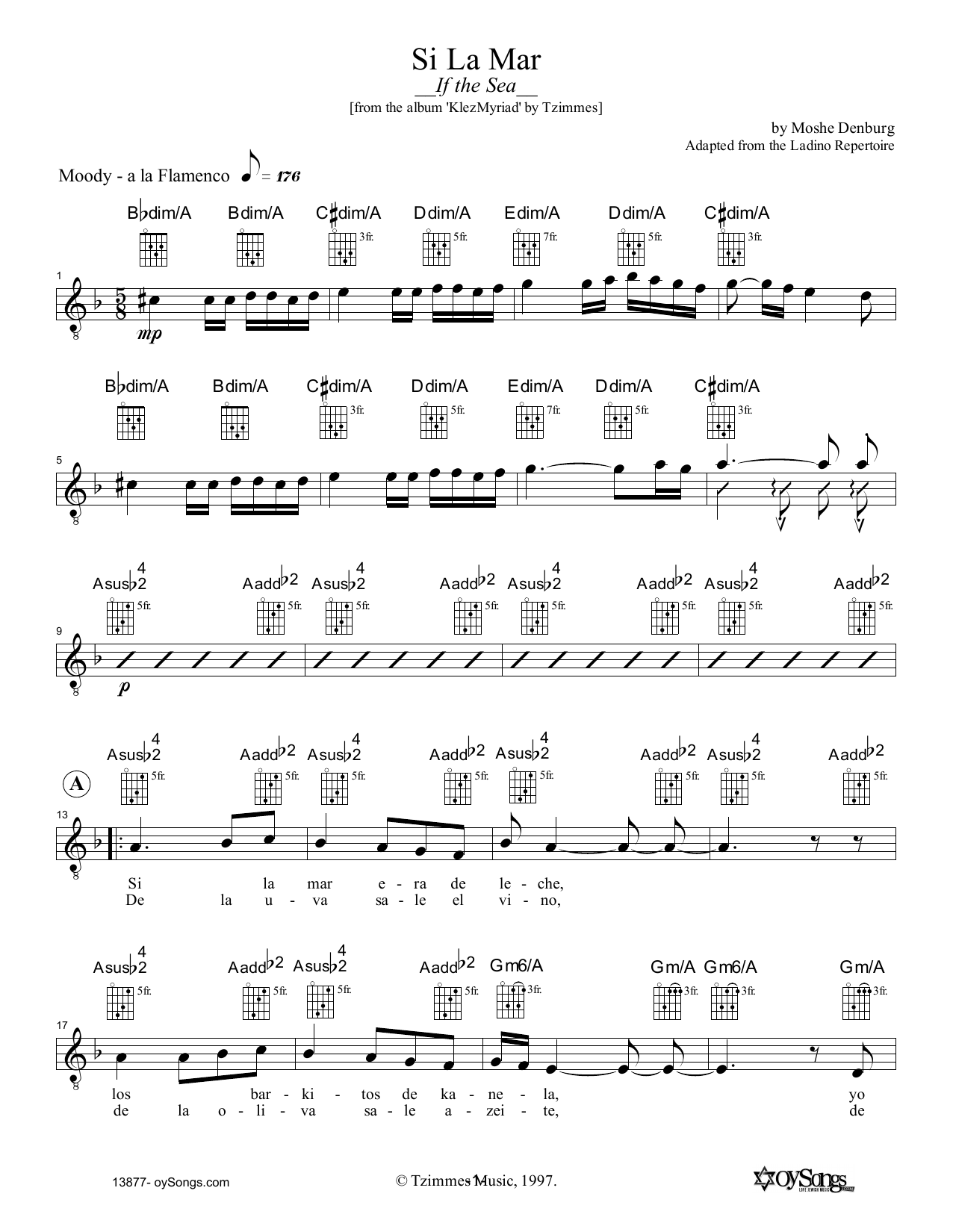 Produktgalerie: Seite 1 von 1 Si La Mar, Moshe Denburg, Melodieinstrument