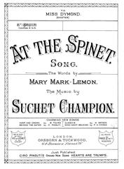 Produktbild zu: At The Spinet