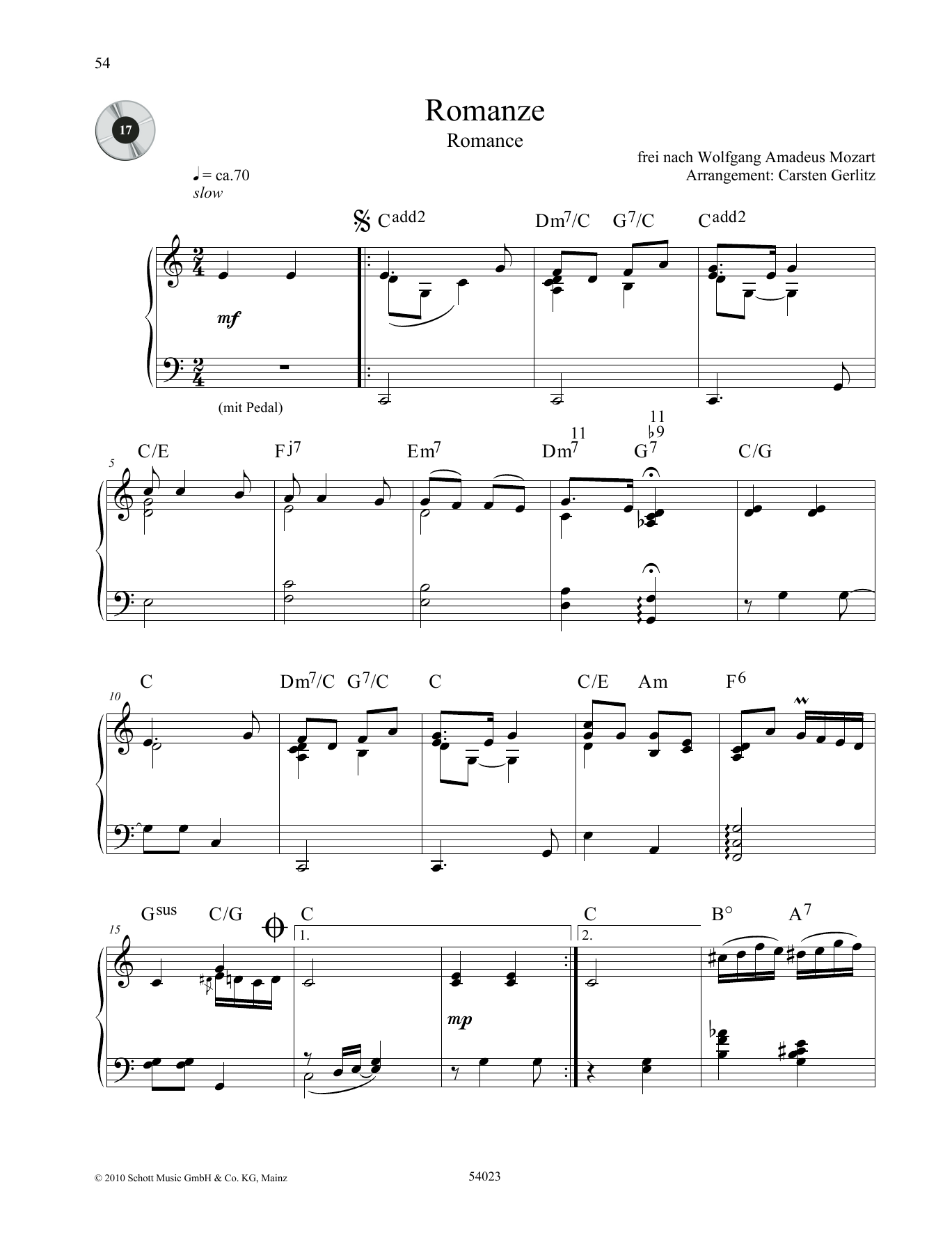 Produktbild zu: Romance