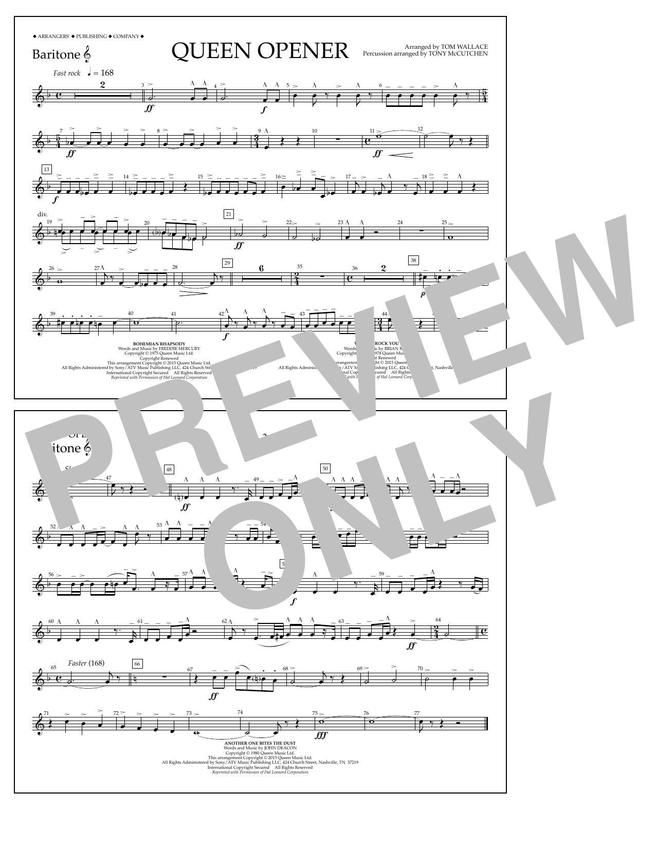 Produktbild zu: Queen Opener - Baritone T.C.