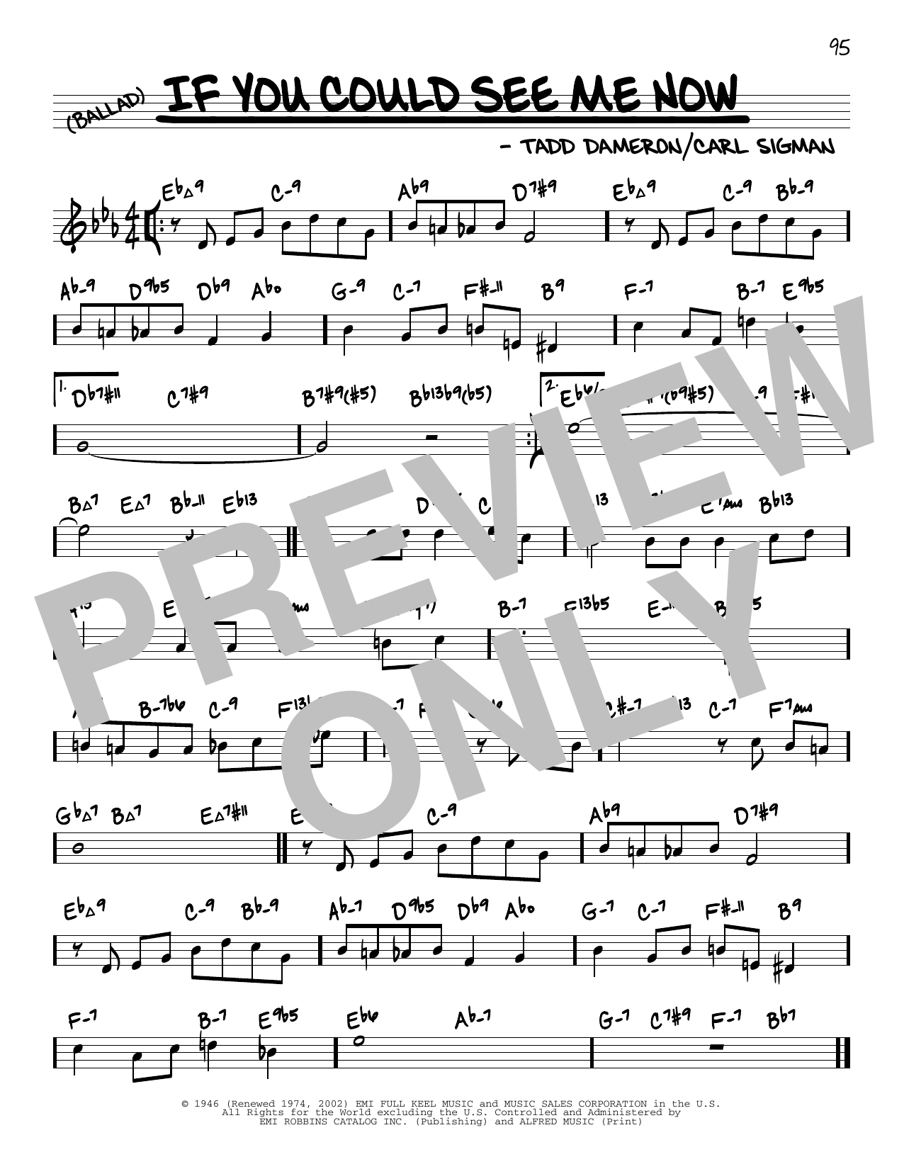 Produktbild zu: If You Could See Me Now (arr. David Hazeltine)