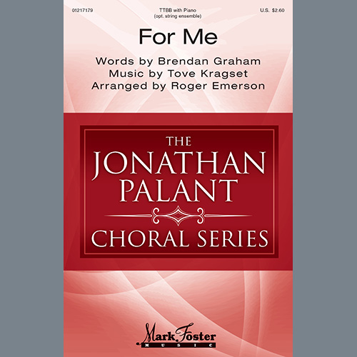cover: For Me (arr. Roger Emerson), Brendan Graham and Tove Kragset