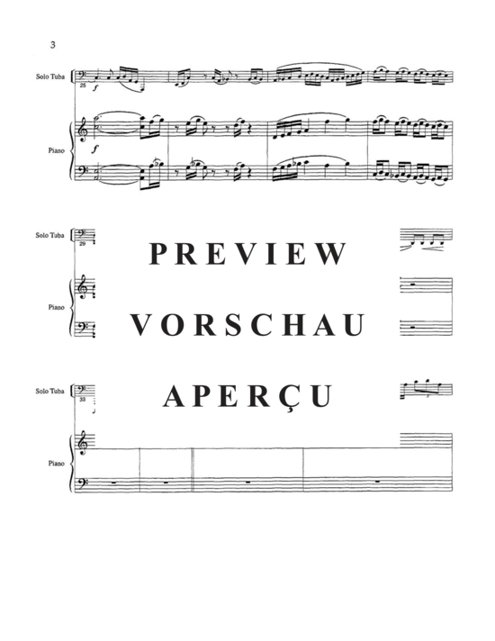 Produktgalerie: Seite 8 von 21 Suite No. 3 , , (Tuba + Klavier)