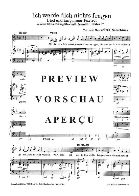 Product gallery: Page 7 of 9 Star mit fremden Federn , , Piano and Voice