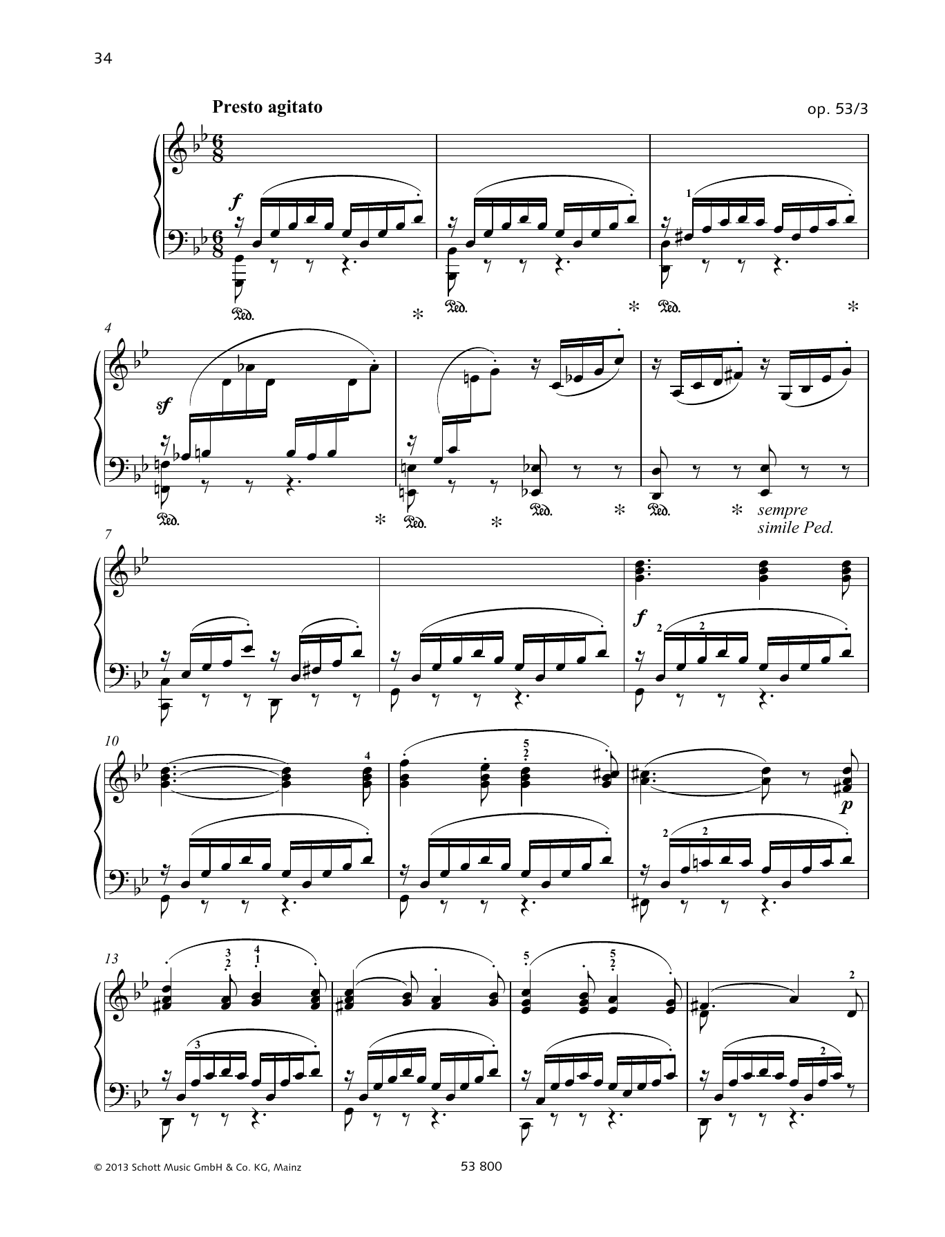 Product gallery: Page 1 of 1 Presto Agitato, Felix Mendelssohn Bartholdy