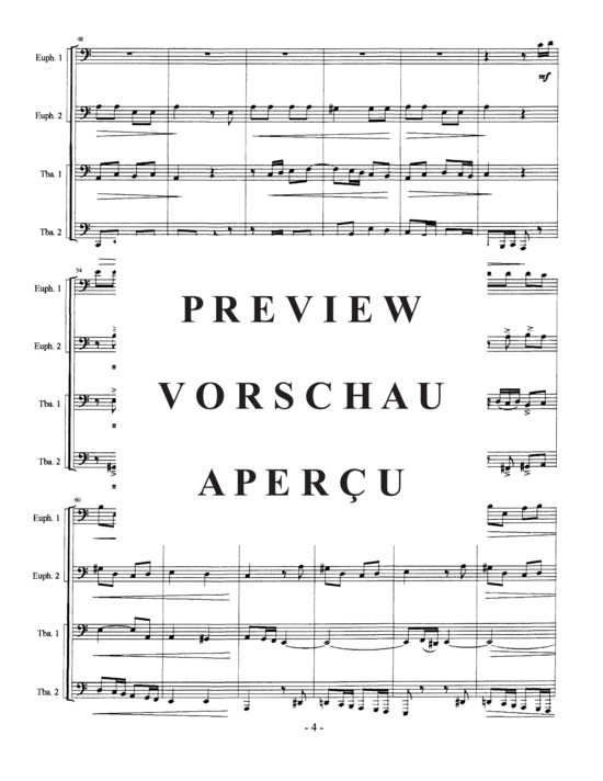 Product gallery: Page 6 of 17 Offertoire , , (Tuba Quartett EETT)