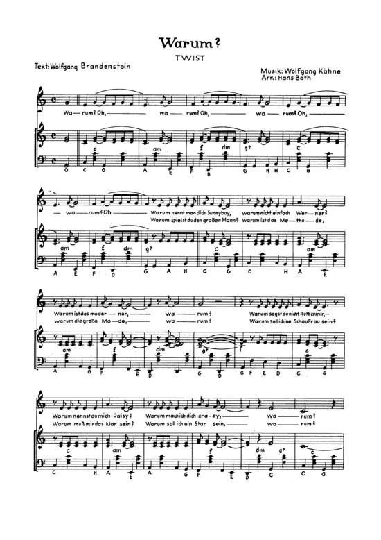 Product picture to: Warum 1963