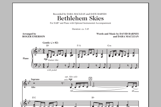 Product picture to: Bethlehem Skies