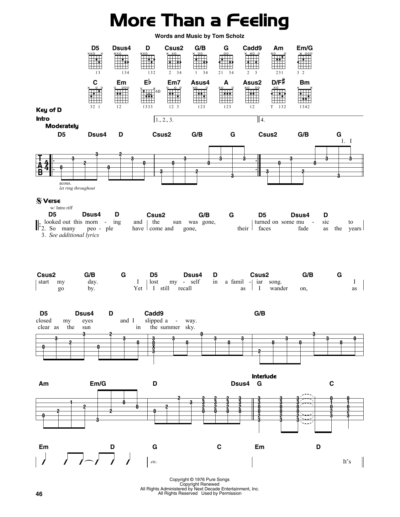 Produktbild zu: More Than A Feeling