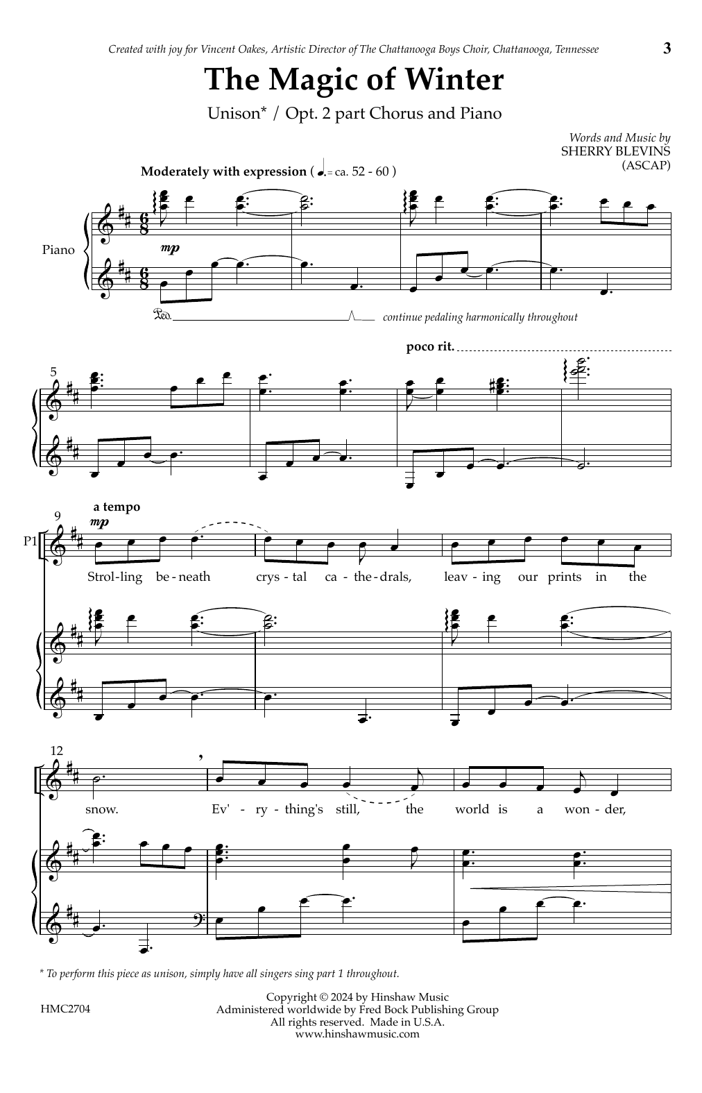 Produktgalerie: Seite 1 von 1 The Magic Of Winter, Sherry Blevins, Chor
