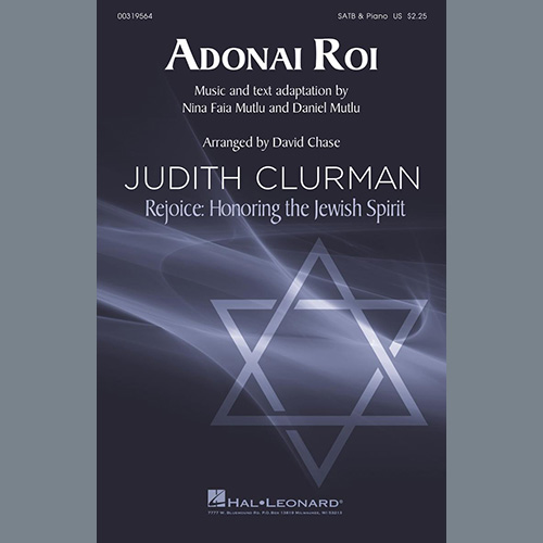 cover: Adonai Roi (Psalm 23) (Rejoice: Honoring the Jewish Spirit) (arr. David Chase),