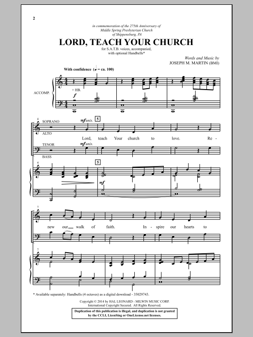 Produktbild zu: Lord, Teach Your Church