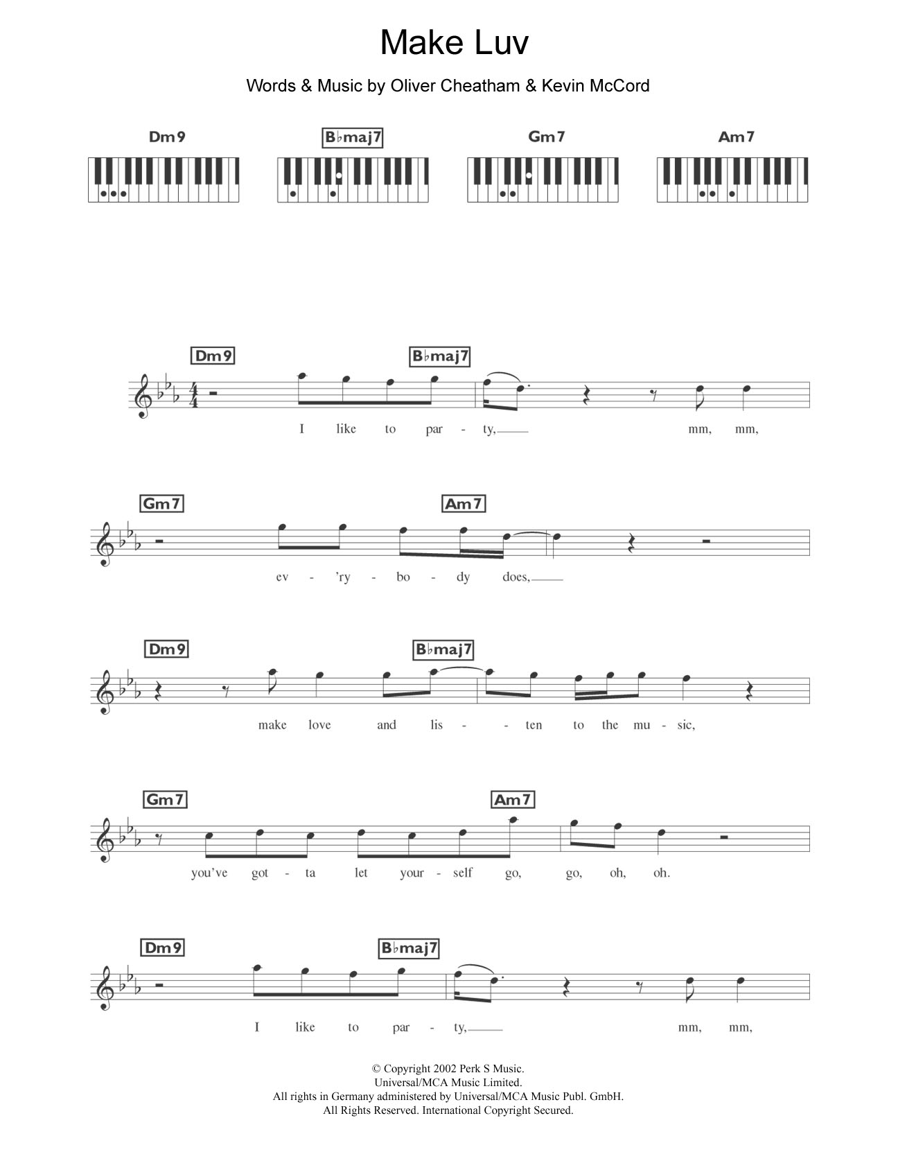 Produktbild zu: Make Luv (featuring Oliver Cheatham)