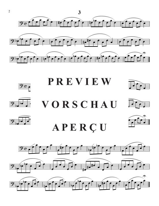Produktgalerie: Seite 3 von 13 Low Horn Flexibility Studies , , (Horn in F)