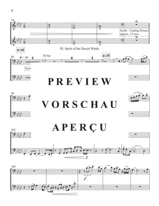 Produktgalerie: Seite 8 von 10 Mirages , , (Euphonium, Tuba + Electronics)