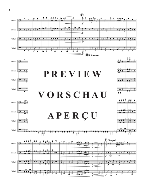 Product gallery: Page 3 of 16 Drinking Song , , (2x Baritone, 2x Tuba)