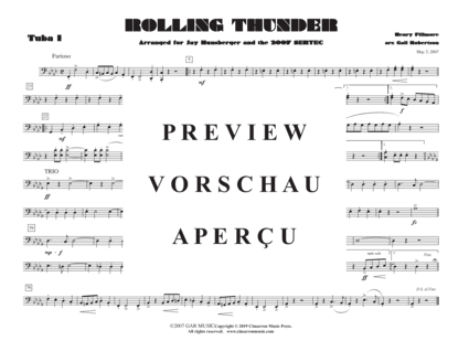 Product gallery: Page 17 of 18 Rolling Thunder , , (Tuba Ensemble EEEETT)