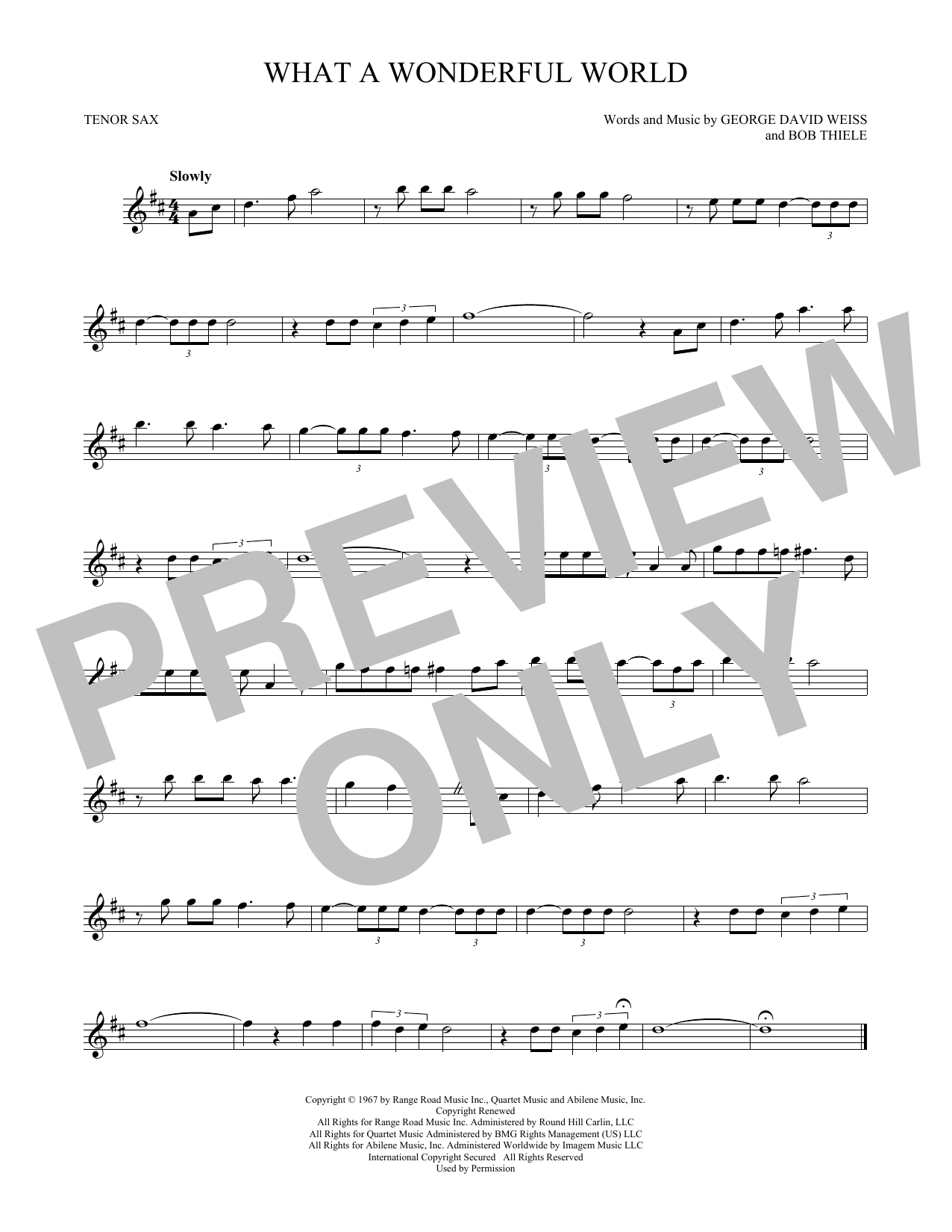 Product gallery: Page 1 of 1 What A Wonderful World, Louis Armstrong