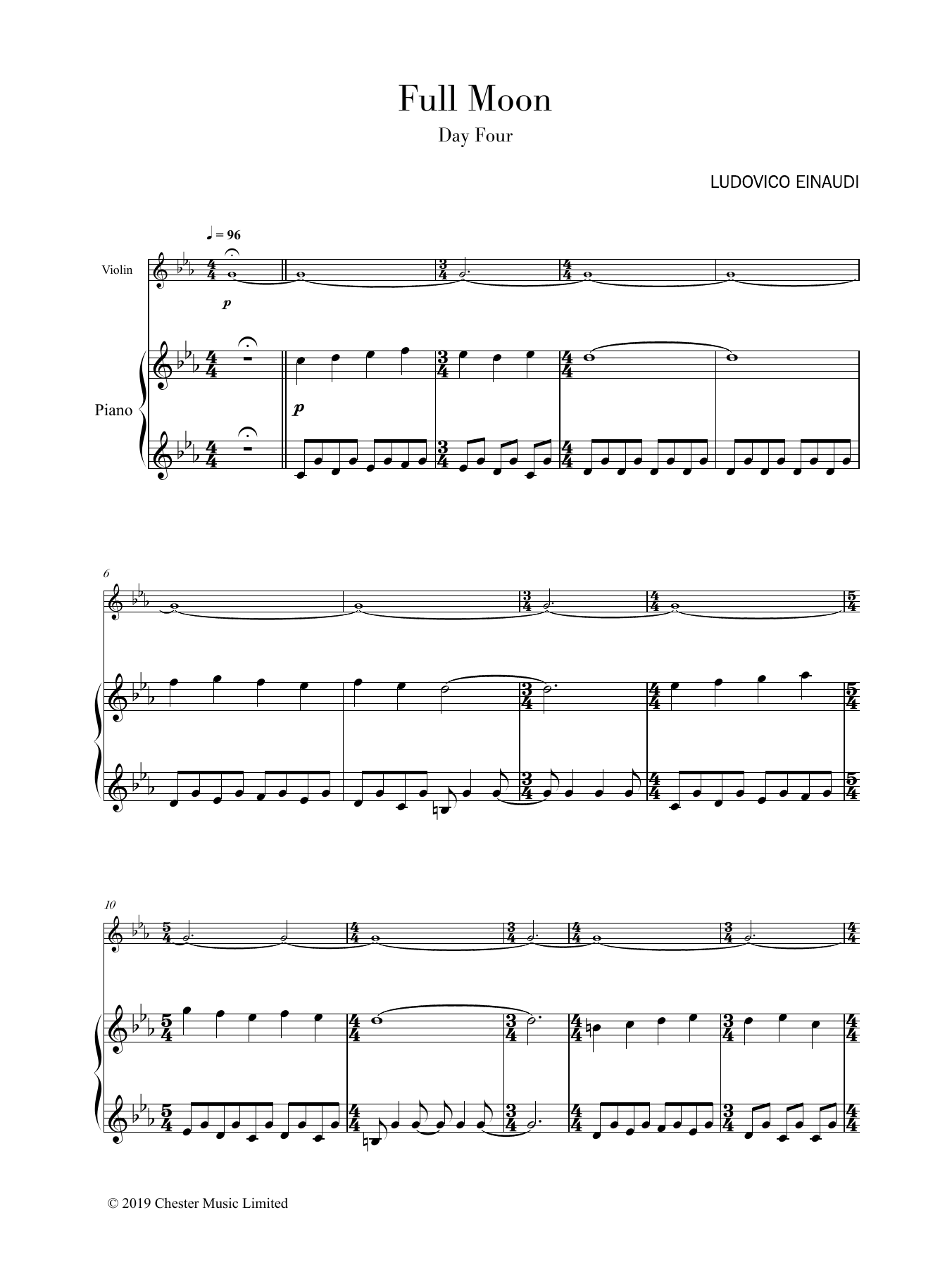 Product gallery: Page 1 of 1 Full Moon (Day 4), Ludovico Einaudi
