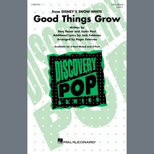 cover: Good Things Grow (from Snow White) (arr. Roger Emerson), Pasek & Paul