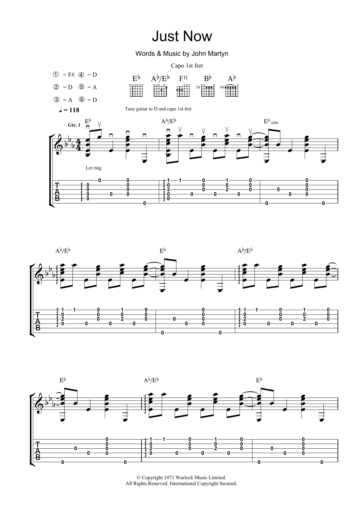 Product gallery: Page 1 of 1 Just Now, John Martyn