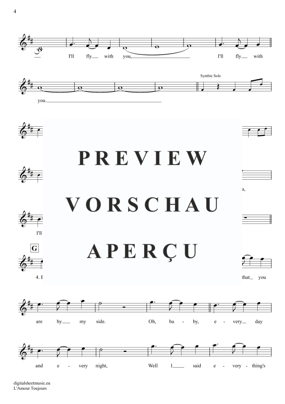 Produktgalerie: Seite 5 von 6 L'Amour Toujours, Gigi D'Agostino, Blockflöte