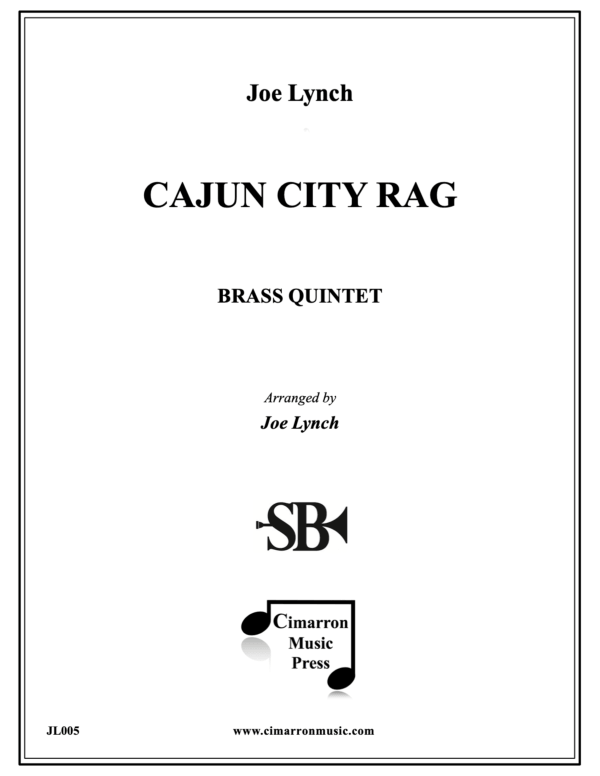 cover: Cajun City Rag, , Blechbläserquintett