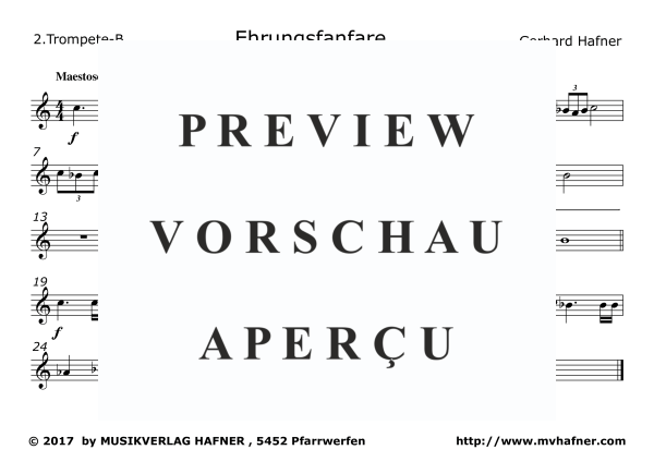 gallery: Ehrungsfanfare, , (Brass Quintet)