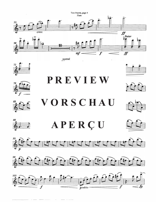 Product gallery: Page 19 of 21 Two Poems , , (flute and guitar)