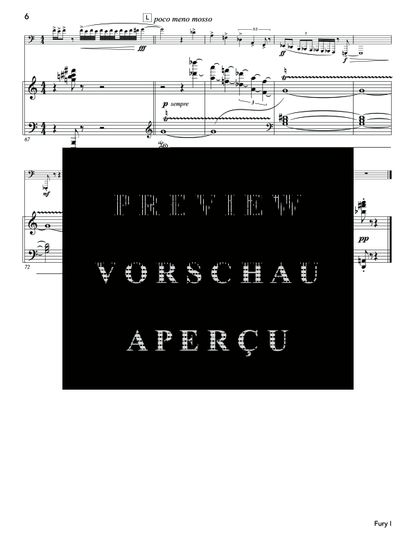 Produktgalerie: Seite 10 von 11 Concerto for Tuba: Three Furies, , (Tuba und Klavier)