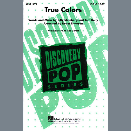 Produktbild zu: True Colors (arr. Roger Emerson)