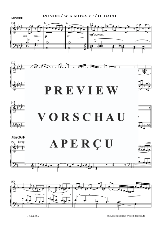 Produktgalerie: Seite 8 von 11 Rondo (Ohne KV), , Klavier Solo