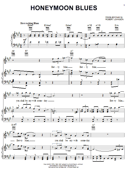 Produktbild zu: Honeymoon Blues