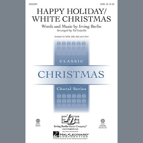 Product picture to: Happy Holiday (arr. Ed Lojeski)