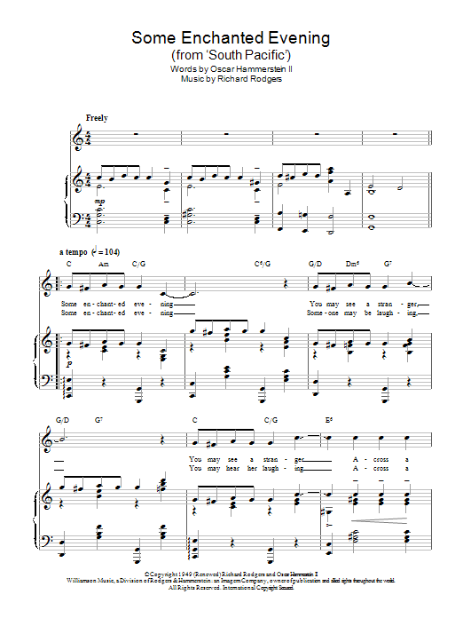 Produktbild zu: Some Enchanted Evening