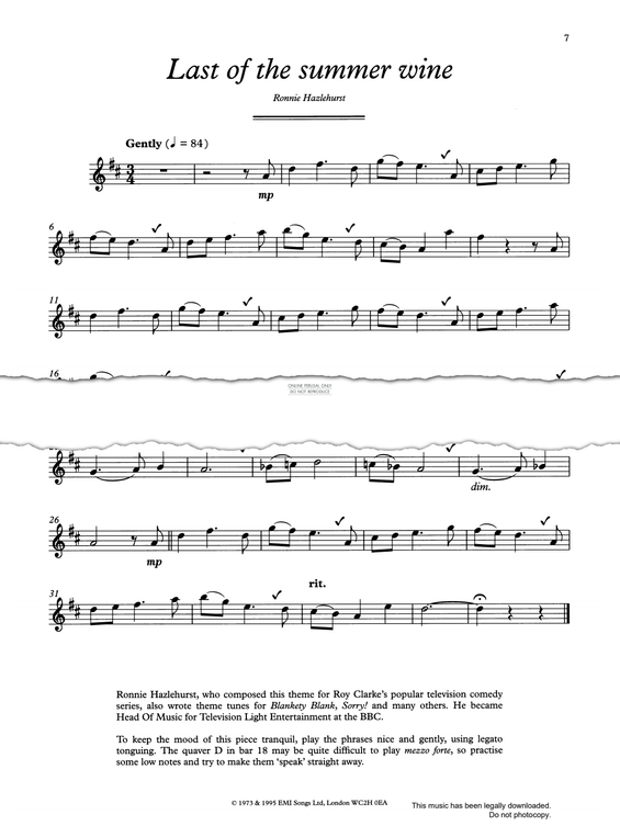 Product gallery: Page 1 of 1 Last Of The Summer Wine, Ronnie Hazlehurst