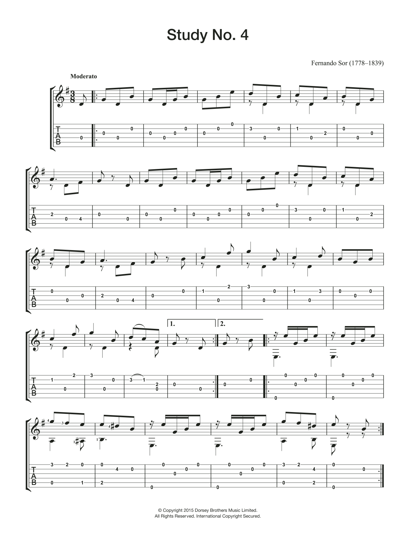 Produktbild zu: Study No. 4
