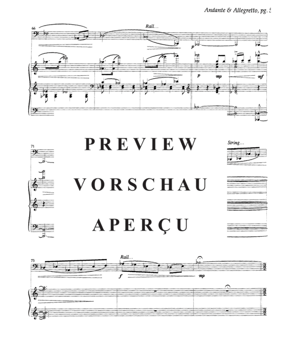 Produktgalerie: Seite 7 von 21 Andante and Allegretto , , (Tuba + Klavier)