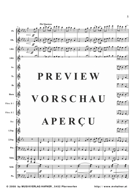 Product gallery: Page 9 of 11 Jupiter aus ´Die Planeten´, , (large wind orchestra)