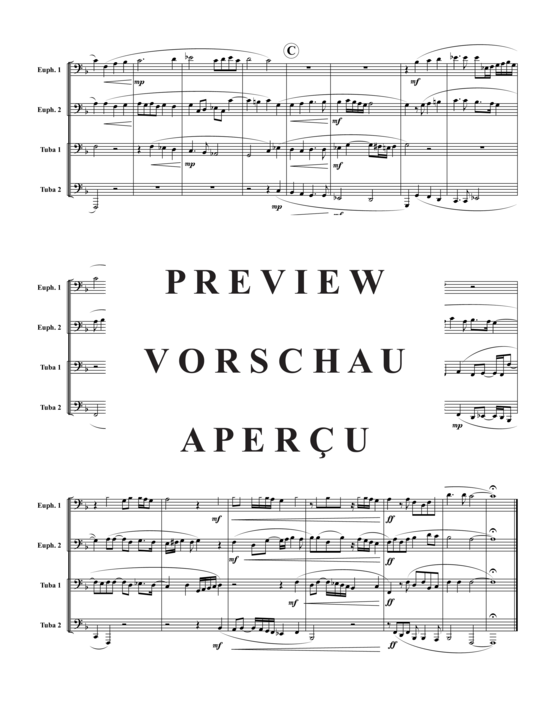 Product gallery: Page 3 of 9 Benedicta Sit Sancta Trinitas , , (Tuba Quartet: 2x Baritone, 2xTuba)