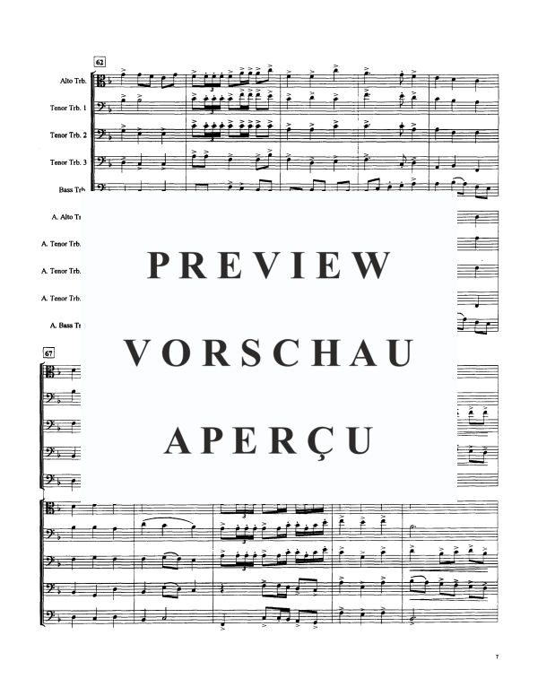 Product gallery: Page 9 of 11 Praise to the Lord, The Almighty, , Trombone Choir