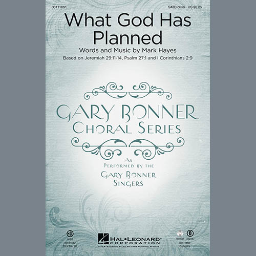 cover: What God Has Planned, Mark Hayes, Chor